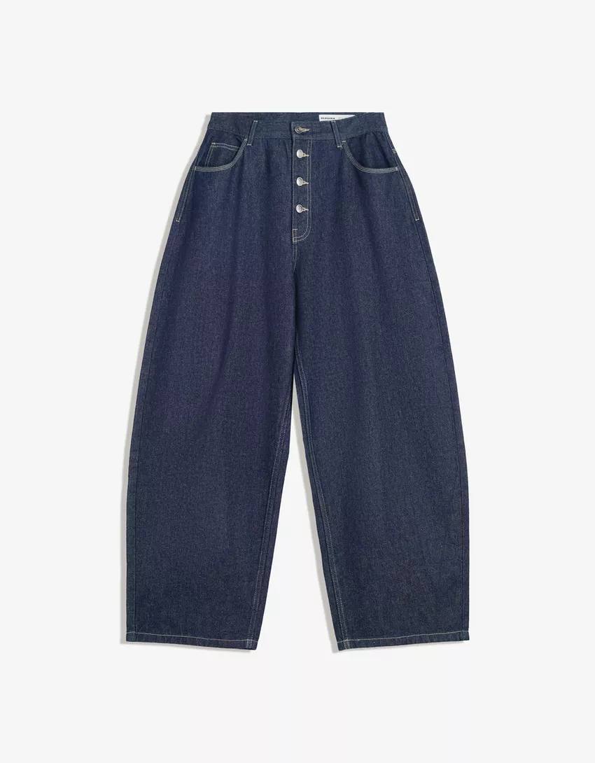 bershka barrel fit - تصویر 5