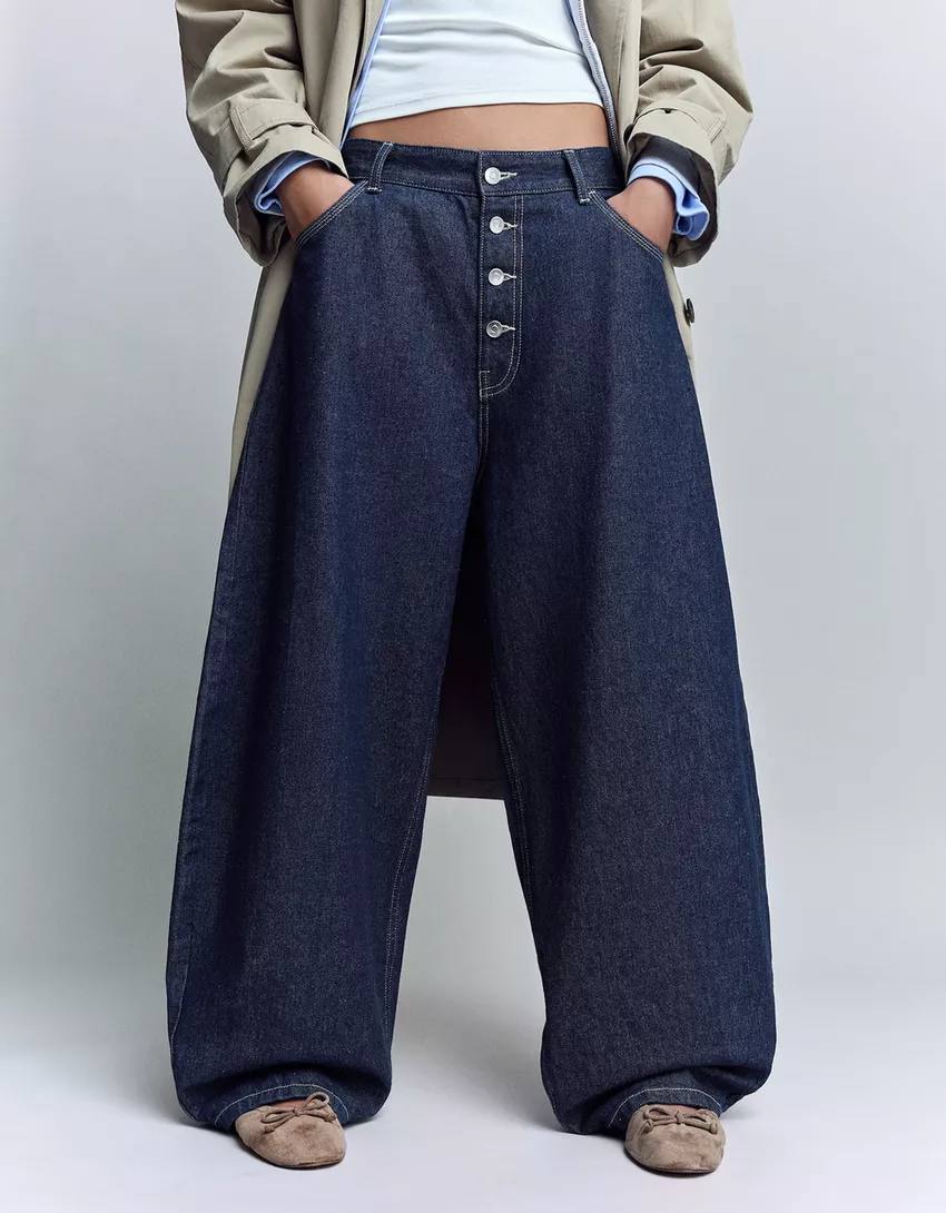 bershka barrel fit - تصویر 4